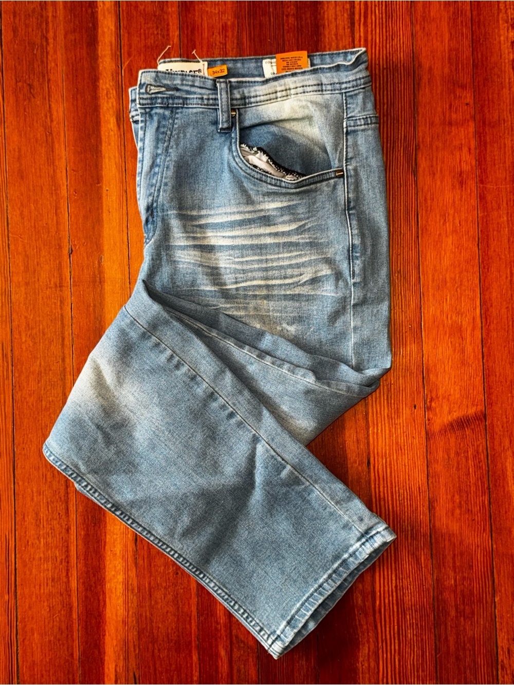 Tailor Vintage Light Blue Slim Straight Men’s Jeans